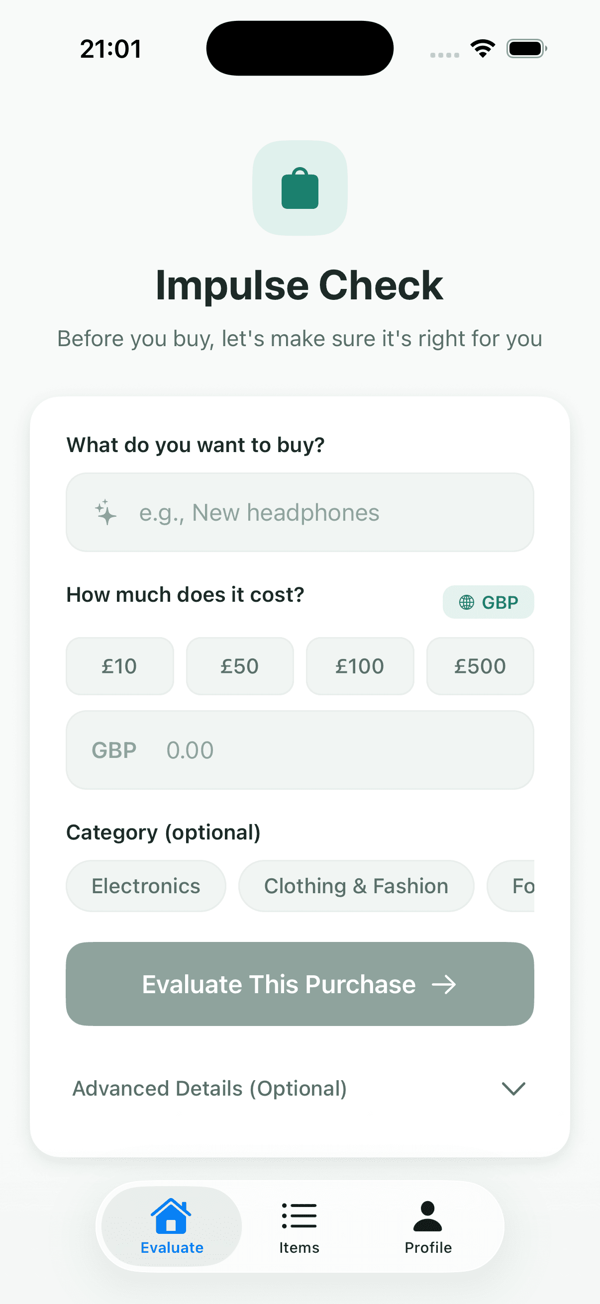 Smart Buy Decide screenshot 2